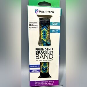 Posh Tech Friendship Bracelet Strap For Apple Watch Fits 42/44MM